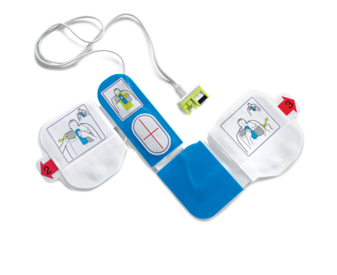 Electrodes AED Plus avec capteur RCP